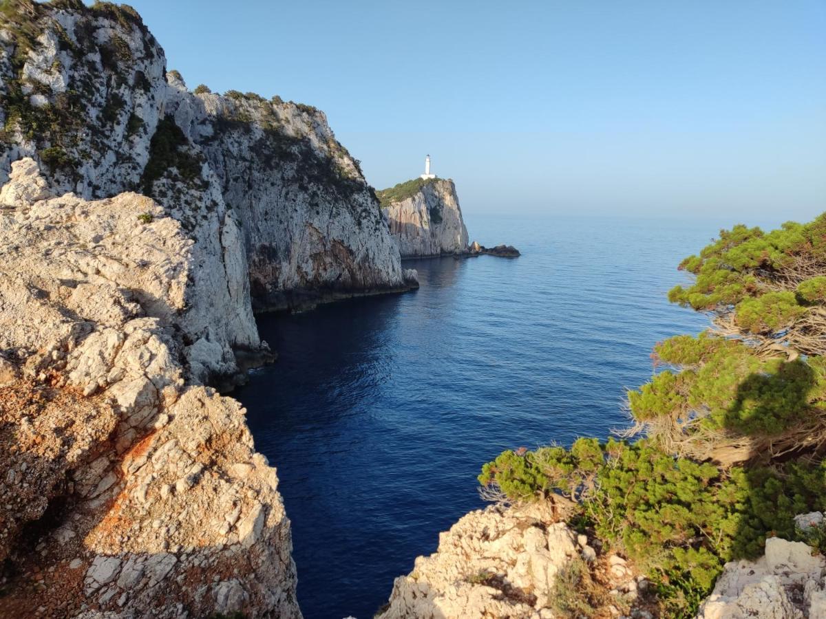 Stathis Guesthouse Fternon Exterior foto